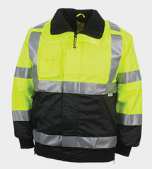 Game 1370 Black Bottom Class 3 Bomber Jacket, Small-5XL, Large Tall - 3XL Tall