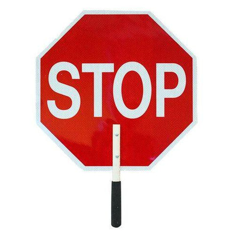 STOP Paddle, 18" Coroplast or Aluminum