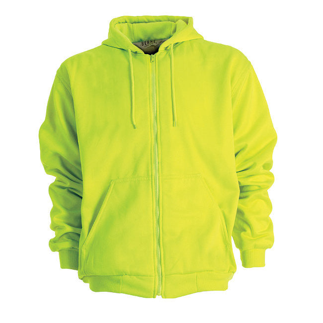 Berne Apparel SZ101 thermal lined full zip hoodie, S-5XL