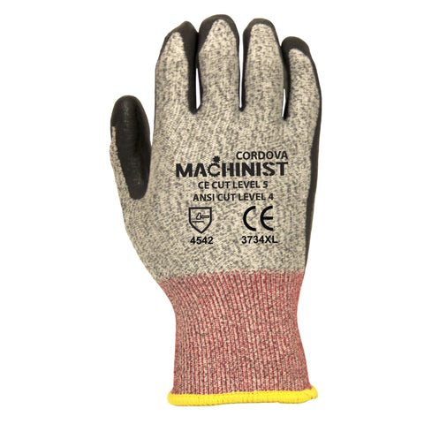 Cordova Glove 3734 ANSI Cut Level 4 Nitrile Glove, XS - 2XL (By the dozen only)