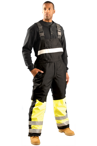 Occunomix SP-BIB Class E Insulated cold weather bib, M - 4XL