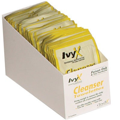 Ivy-X Post Contact Cleanser Towelettes for poisonous plants