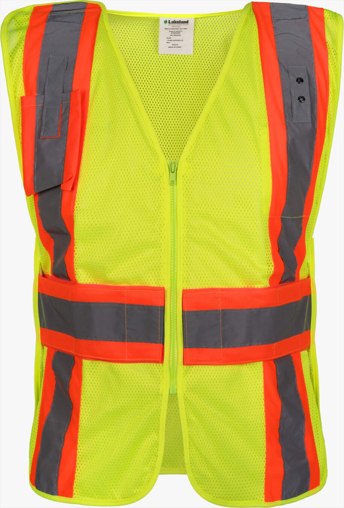 Lakeland VAMOSP2GBL Class 2, 4 Point Breakaway Vest, Multi Sized