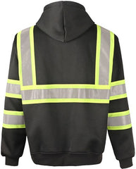 GSS Safety 7005 / 7007 Class 3, 8 oz, Contrasting Pullover Hoodie, Small-5XL