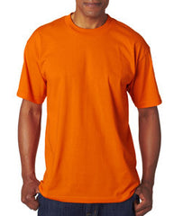 Bayside 1701 tee shirt, 50/50, 5.4 oz, S-4XL, Made in USA
