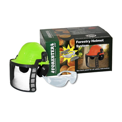 Forester 8578 forestry helmet, Safety Green