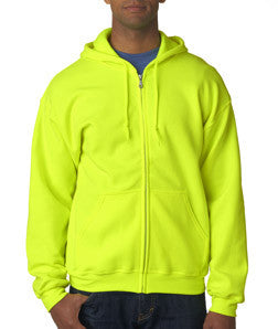 Gildan 18600 full zip hoodie, 50/50, 8 oz, S-5XL
