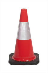 18" traffic cones, 4#, orange