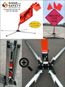 2002 compact sign stand